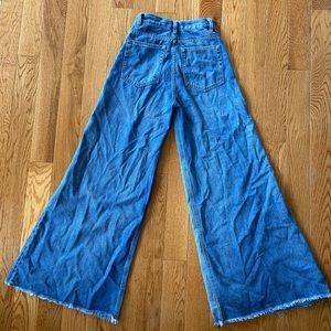 Wide leg jeans